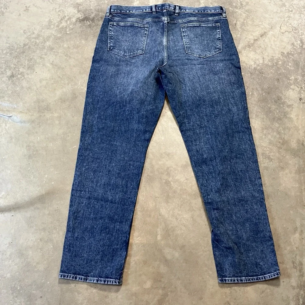 Banana Republic Jeans‎ Mens Size 42X34 Blue Slim Fit Organic Light Wash Denim